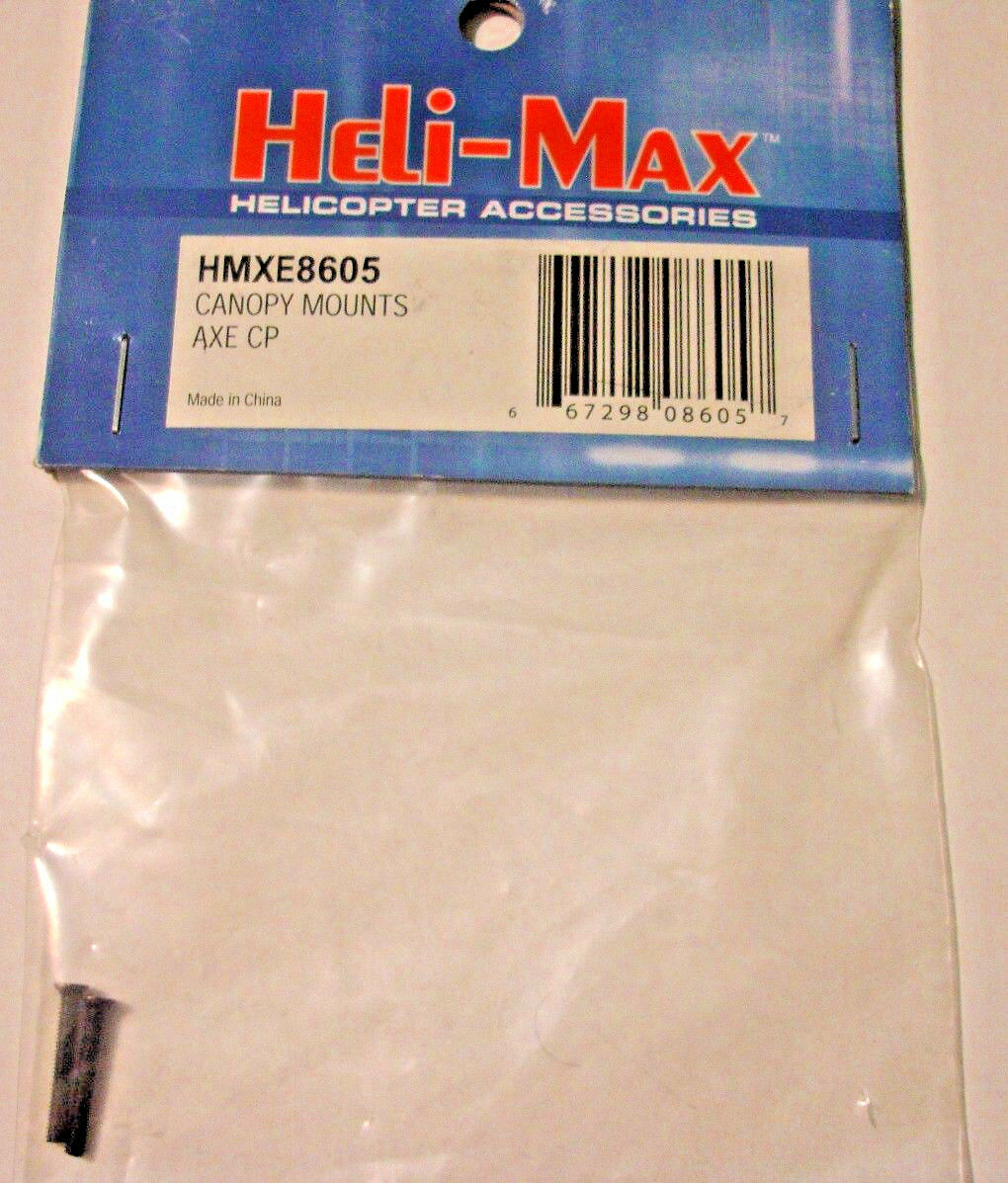 Heli-max Canopy Mounts Hmxe8605 Axe Cp Helicopter Rc Part
